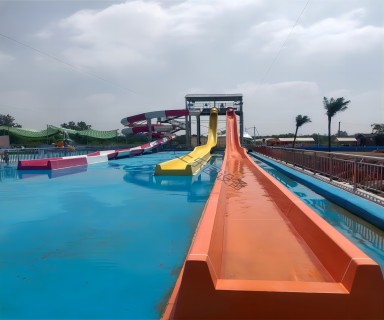 山東臨沂馬陵山七彩樂園水世界